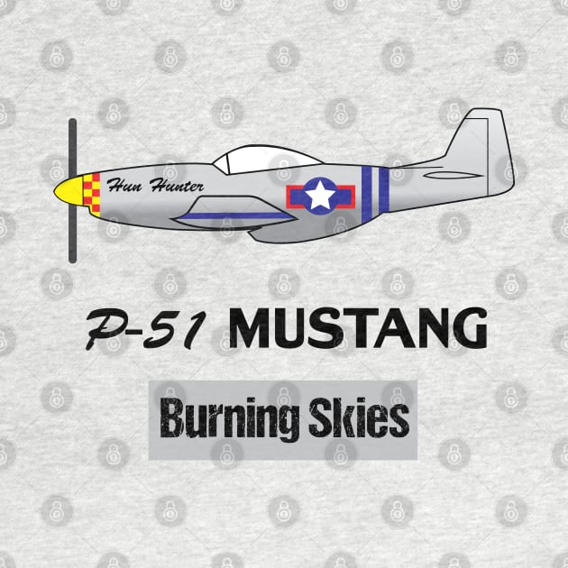 P-51 Mustang WW2 Fighter Plane by d2hills21